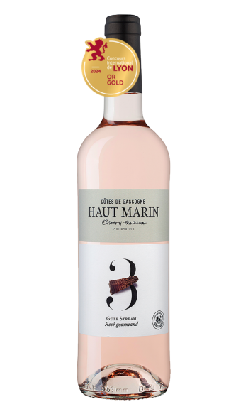 Domaine Haut Marin ’Gulf Stream’ Rosé Gourmand No. 3, IGP Côtes de Gascogne