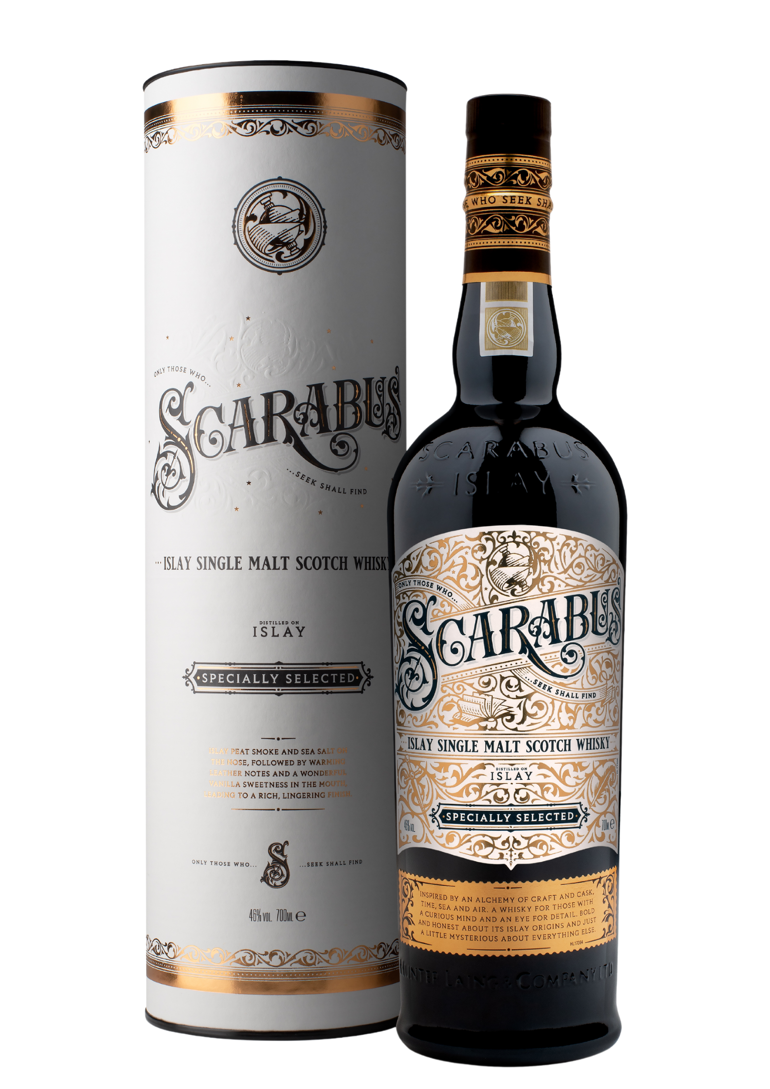The Scarabus Collection “The Specially-Selected Original” Single Malt Scotch Whisky, Islay - Billede 1