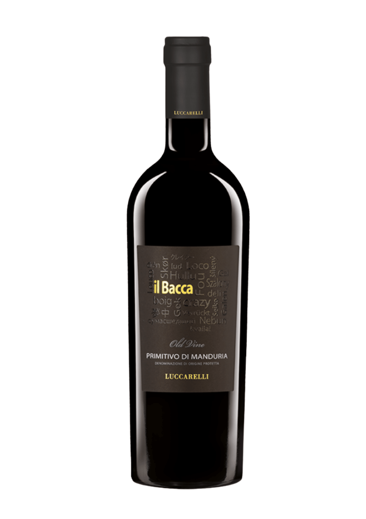 Luccarelli ’Il Bacca’ Old Vine DOC Primitivo di Manduria Puglia Luccarelli ’Il Bacca’ Old Vine DOC Primitivo di Manduria Puglia
