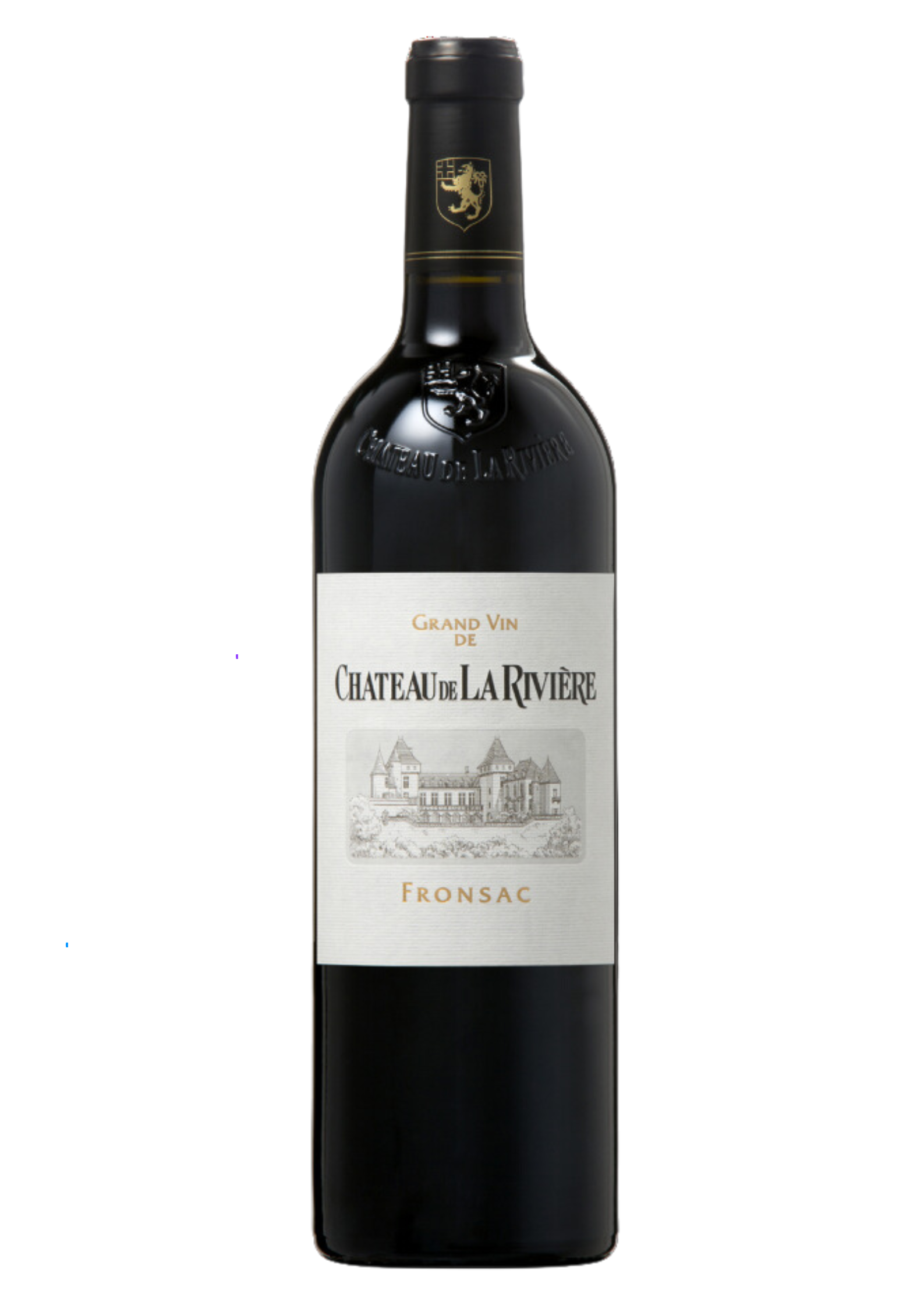 Château De La Rivière AOP Fronsac, Grand vin de Bordeaux - Billede 1