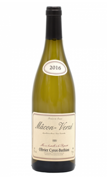 Domaine Cyrot-Buthiau Mâcon-Verzé 2016, Mâcon, Bourgogne