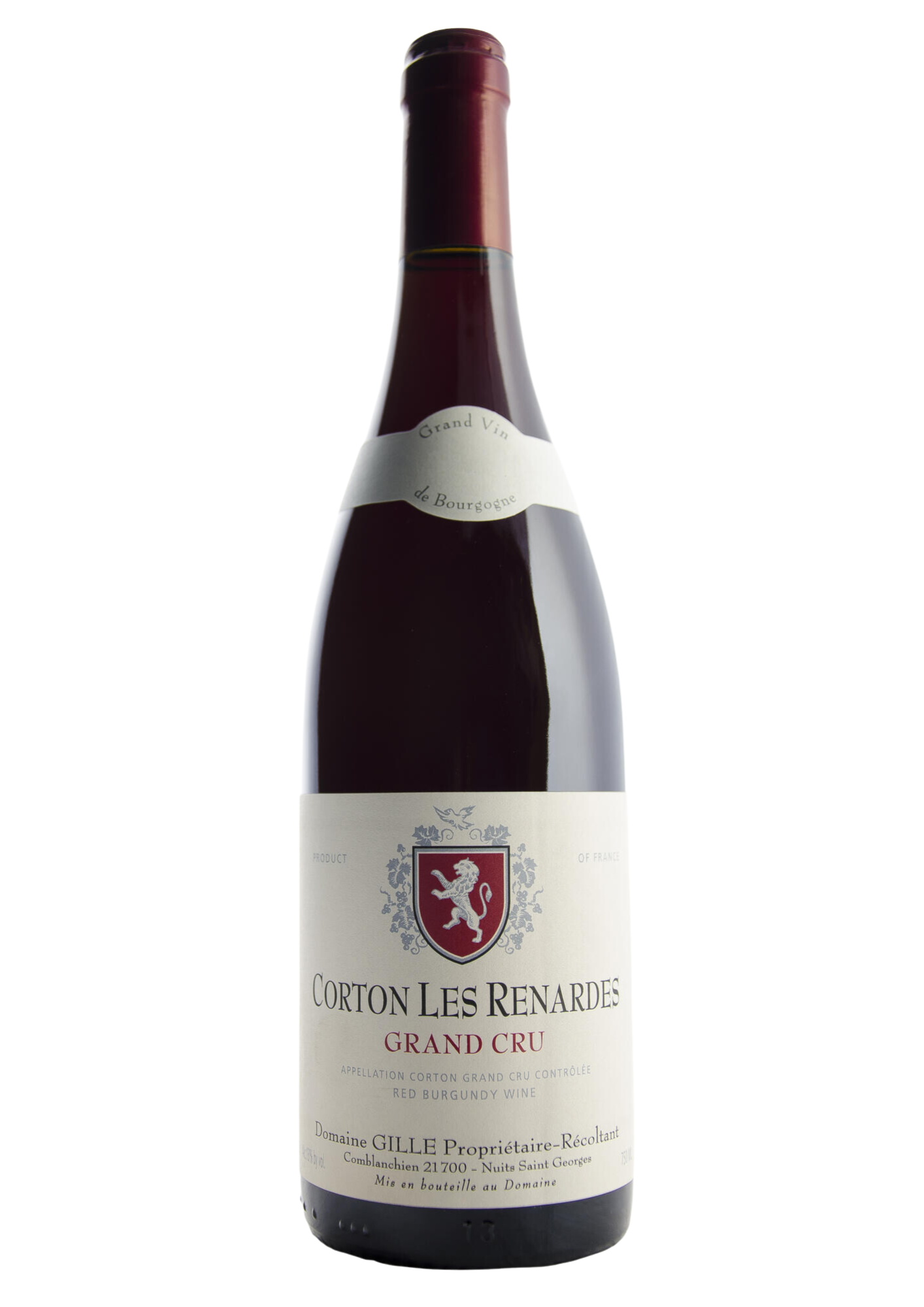 Domaine Gille Corton "Les Renardes" Grand Cru 2016