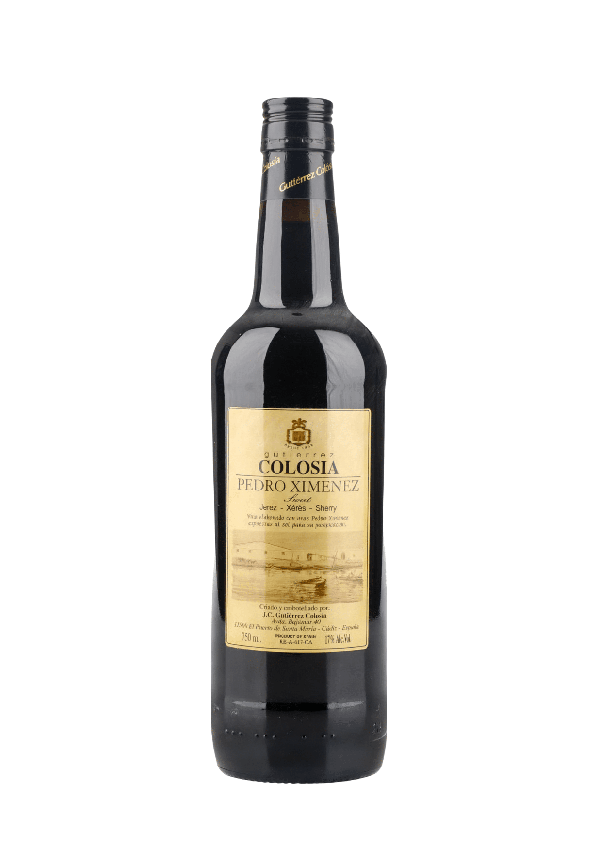 Bodegas Gutiérrez Colosías Pedro Ximénez Sherry Bodegas Gutiérrez Colosías Pedro Ximénez Sherry